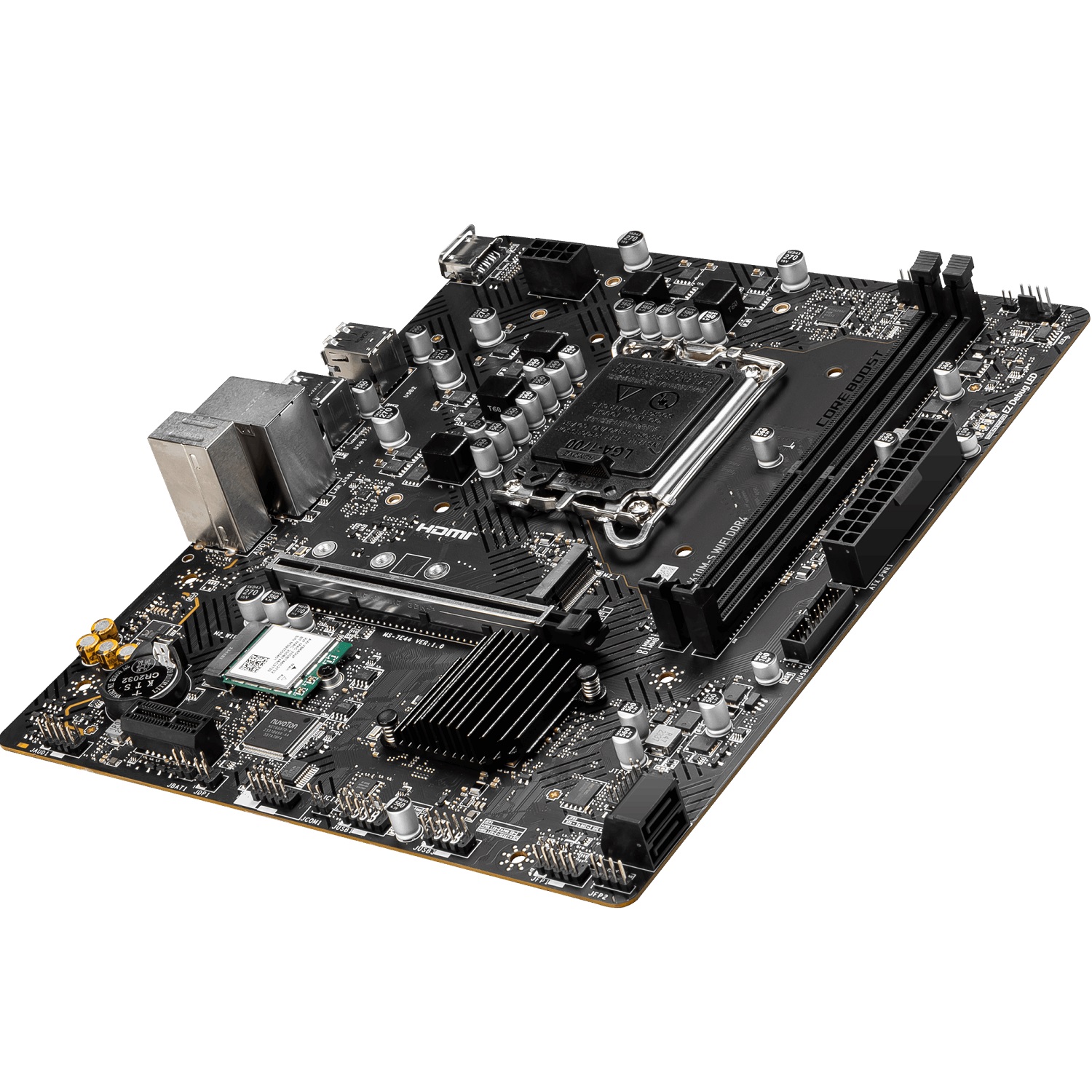 MSI PRO H610M-S DDR4 1700P DDR4 3200(OC) HDMI M.2 USB3.2 1x 1G LAN mATX