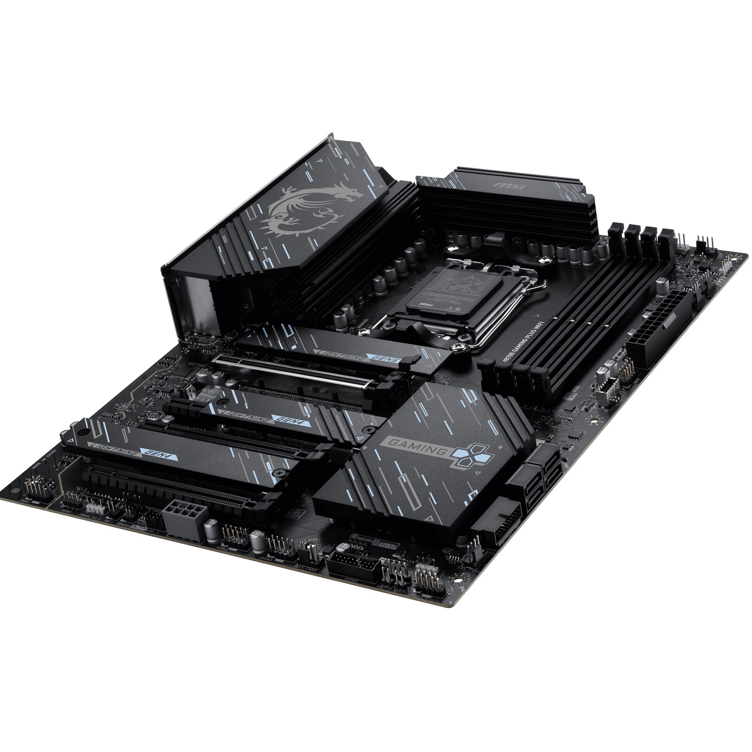MSI X870E GAMING PLUS WIFI AM5 DDR5 8200(OC) 3xM2 HDMI WIFI7 5GLan ATX