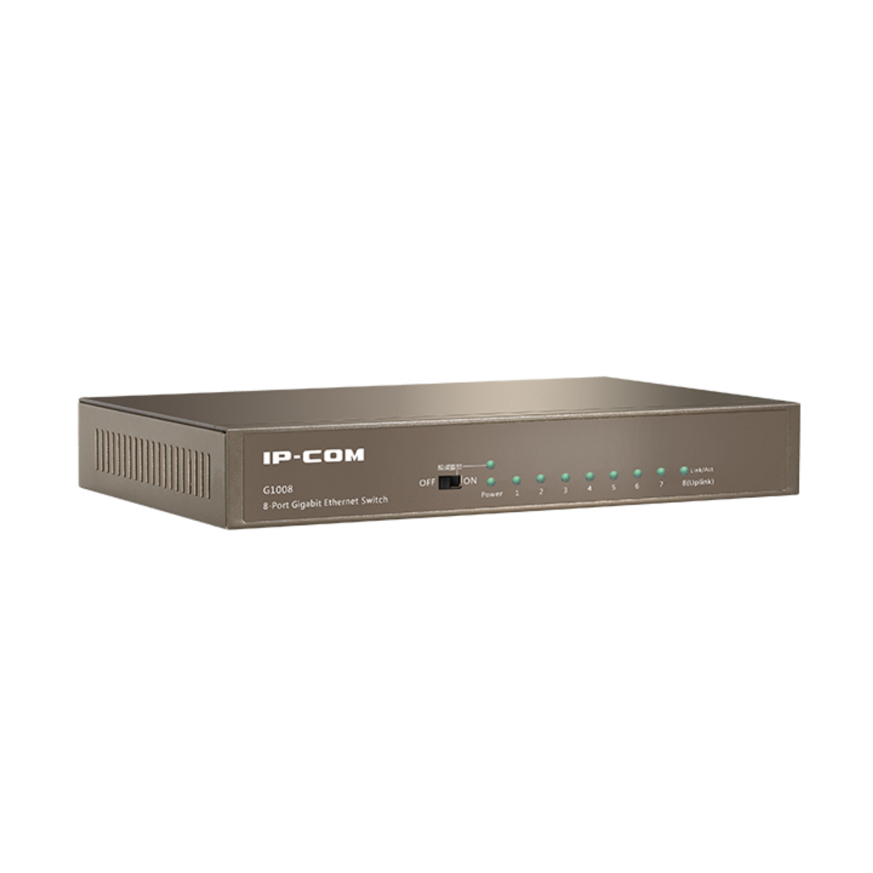 IP-COM  g1008 8port 10/100/1000 desktop switch  Resim-2