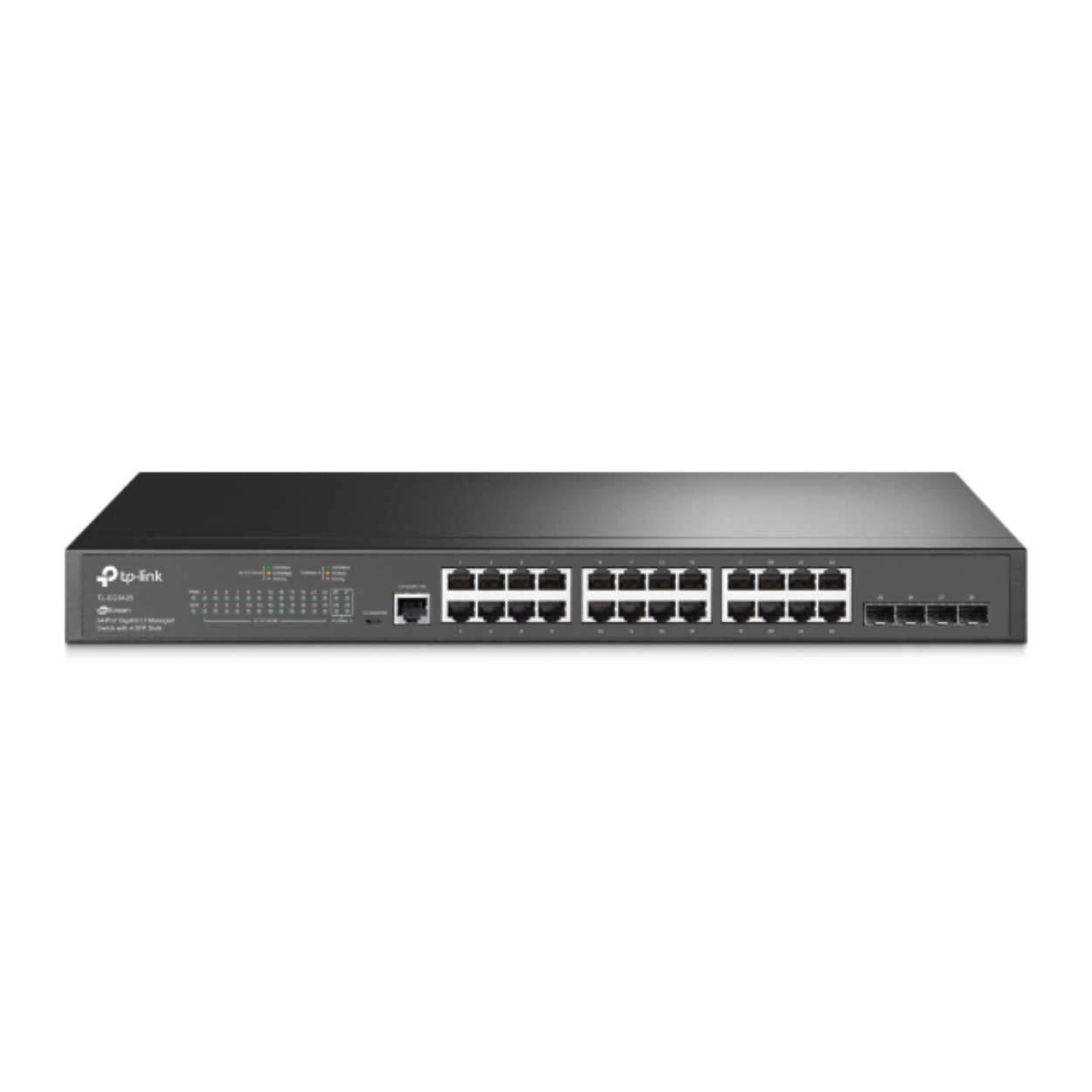 TP-LINK Tp-Link 24Port TL-SG3428 Jetstream 10/100/1000 + 4xSFP Switch Resim-2