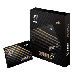 Msi 240Gb Spatium S270 Sata 2.5&Quot;  240Gb 500-400Mb/S