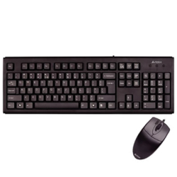 A4 Tech Km-72620D Q Siyah Klavye Mouse Set [Usb]