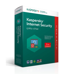 Kaspersky İnternet Security Kis2 T&Uuml;Rk&Ccedil;E Kutu [2 Kullanıcı-1 Yıl]