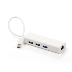 Dark Usb3.1 Type-C - 3Xusb3.0Hub+ Gigabit Ethernet [Dk Ac U31X3Gl]