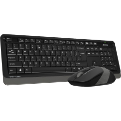 A4 Tech Fg1010 Kablosuz Gri-Siyah Klavye Mouse Set 