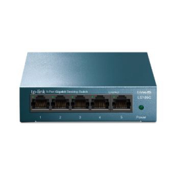 Tp-Link Ls105G 5-Port 10/100/1000Mbps Metal Kasa Y&Ouml;Netilemez Switch