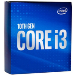 Intel Comet Lake I3-10100 3.60Ghz 6Mb 1200P (65W) Uhd630 Tray [Fan Yok]