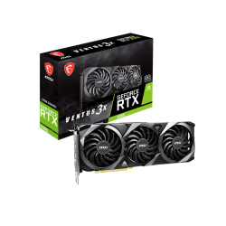 Msi 12Gb Geforce Rtx 3060 Ventus 3X 12G Oc Gddr6 [192Bit] Hdmi 3Xdp