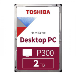 Toshiba 2Tb P300 3.5&Quot; Sata3 5400Rpm 128Mb Hdd [Hdwd220Uzsva]