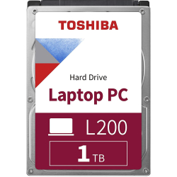 Toshiba 1Tb L200 2.5&Quot; 128Mb Sata3 5400Rpm 7Mm Notebook Hdd [Hdwl110Uzsva]