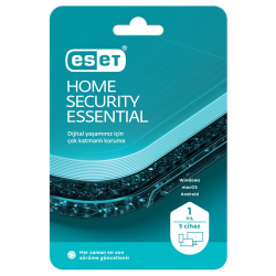 Eset Home Security Essential Kutu 1 Yıl - 5 Kullanıcı