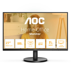 27&Quot; Aoc 27B3Hma2 1Ms 100Hz Fhd Va Hdmi Vga Mm Siyah Monit&Ouml;R