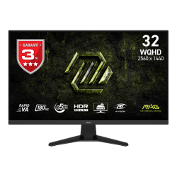 31.5&Quot; Msi Mag 325Qf E18V 0.5Ms 180Hz 2560X1440 2Xhdmi Dp Va Flat Gaming Monit&Ouml;R