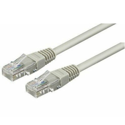 Flaxes 1 Metre Cat6 Gri Patch Network Kablo (Fnk-601G)