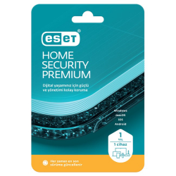 Eset Home Security Premium Kutu 1 Yıl - 1 Kullanıcı