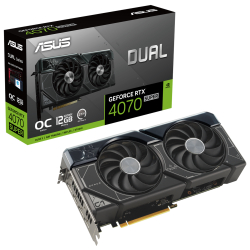 Asus 12Gb Geforce Dual-Rtx4070S-O12G Gddr6X 192Bit 2550Mhz Hdmi 3Xdp Dlss3