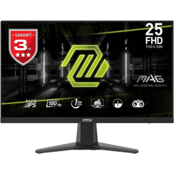 24.5&Quot; Msi Mag 256F 1Ms 180Hz 1920X1080 Ips Hdmi Dp Flat Gaming Monit&Ouml;R