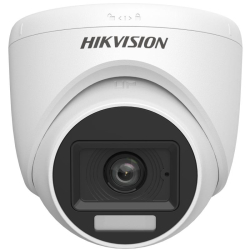 Hikvision Ds-2Ce76D0T-Lpfs 2Mp 2.8Mm 20Mt Ir Sma.hyb.dahili Mic.dome Hd-Tvi Kame