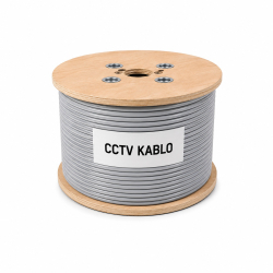 Oem 2+1 (2X0,50Mm) Cca Cctv Kablo 250Mt
