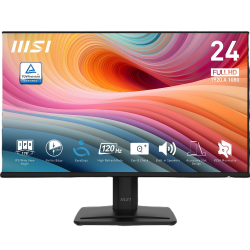 23.8&Quot; Msi Pro Mp242A E2 1Ms 120Hz Fhd Ips Hdmi Dp Vga Adaptive-Sync Monit&Ouml;R