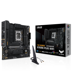 Asus Tuf Gaming B760M-Plus Wifi Ddr5 1700P 7200(Oc) Hdmi Vga M2 Wifi Bt Rgb Matx