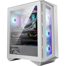 Msi Mpg Gungnir 110R White Psu Yok 3Xa-Rgb Fan 1X12Cm Fan T-Glass Atx Kasa