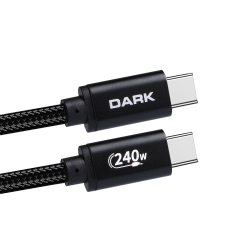 Dark 50Cm Usb Type-C 240W Ultra Hızlı Şarj Kablosu [Dk-Cb-Usb240Pd50]