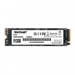 Patriot P320 512Gb 3000/2200Mb/S Nvme M2 Ssd Disk (P320P512Gm28)