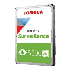 Toshiba 10Tb S300 Ai 3.5&Quot; Sata3 7200Rpm 512Mb 7/24 G&Uuml;Venlik Hdd [Mg10Ada10Te-V]