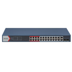 Hikvision Ds-3E1326P-Ei 24Port 10/100 X 2Ggbit Combo Y&Ouml;Netilebilir Poe 370W Swit