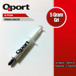 Qport 5Gr 5W/M-K 2.7/Cm3Termal Macun (Q-T55M)