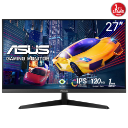 27&Quot; Asus Vy279Hgr 1Ms 120Mhz Ips Hdmi Vga Vesa Siyah Monit&Ouml;R 