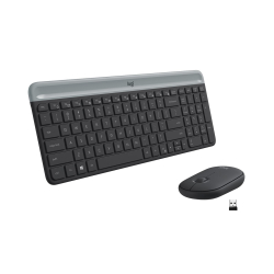 Logitech Mk470 Siyah Kablosuz Klavye Mouse Seti [920-009435]