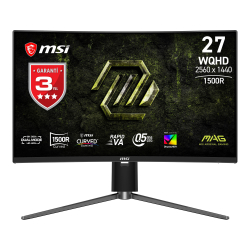 27&Quot; Msi Mag 274Cqpdf X32 0.5Ms 320Hz 2560X1440 2Xhdmi Dp Va Curved Gaming Monit&Ouml;