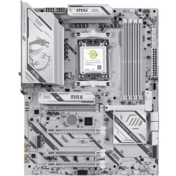 Msi Mag B850 Gaming Plus Max Wifi Am5 Ddr5 8200(Oc) Dp 3Xm.2 Usb 5Glan Wifi7 Atx