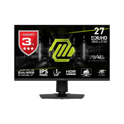 27&Quot; Msi Mag 275Upd E14 1Ms 144Hz 3840X2160 Ips 2Xhdmi Dp Flat Gaming Monit&Ouml;R