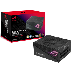 Asus Rog-Strix-1000G-Aura 1000W 80+Gold Mod&Uuml;Ler Atx3.0 Pci-E 5.0 Power Supply