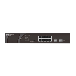 Ruijie Reyee 10Port Rg-Es110Gds-P 8Port Gigabit Poe +Sfp Y&Ouml;Netilemez Switch