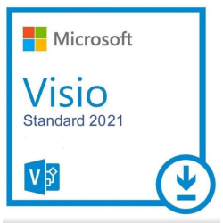 Microsoft Visio Standart 2021 Tr/Eng Elektronik Lisans Esd [D86-05942]