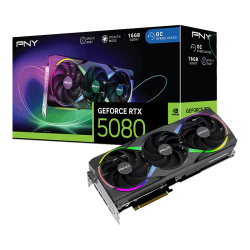 Pny 16Gb Geforce Rtx 5080 Argb Gddr7 256Bit Hdmi 3Xdp [Vcg508016Tfxxpb1-O]