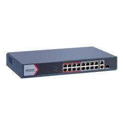 Hikvision Ds-3E1318P-Ei/M 16Port 10/100 1Xgbit Combo Y&Ouml;Netilebilir Poe 130W Swit