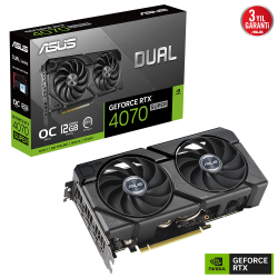 Asus 12Gb Dual-Rtx4070S-O12G-Evo Gddr6X 192Bit Dlss3 Hdmi 3Xdp