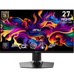 26.5&Quot; Msi Mpg 271Qr Qd-Oled X50 0.03Ms 500Hz 2560X1440 Hdmi Dp Type-C Flat Gamin