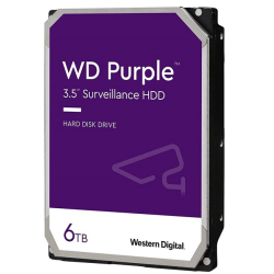 Wd 6Tb Purple 3.5&Quot; Sata3 5400Rpm 256Mb 7/24 G&Uuml;Venlik Hdd [Wd63Purz]