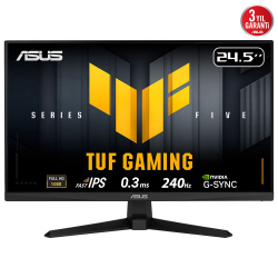 24.5&Quot; Asus Tuf Gaming Vg259Qm5A 0.3Ms 240Hz Ips Dp Hdmi Mm Vesa Monit&Ouml;R