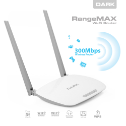 Dark Rangemax Wrt306 802.11N 300Mbps 2 X 5Dbi Kablosuz Router [Dk-Nt-Wrt306]