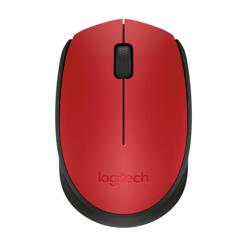 Logitech M171 Kablosuz Kırmızı Mouse [910-004641]