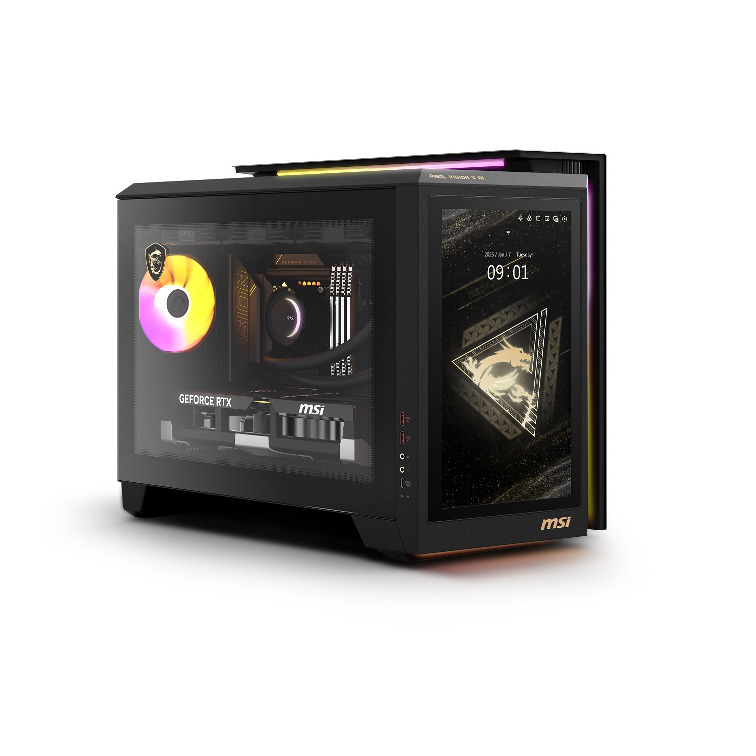 MSI MEG VISION X AI 2NVV7-004EU [U7-265K] 32GB 2TB SSD 16GB RTX5080 VGA W11H
