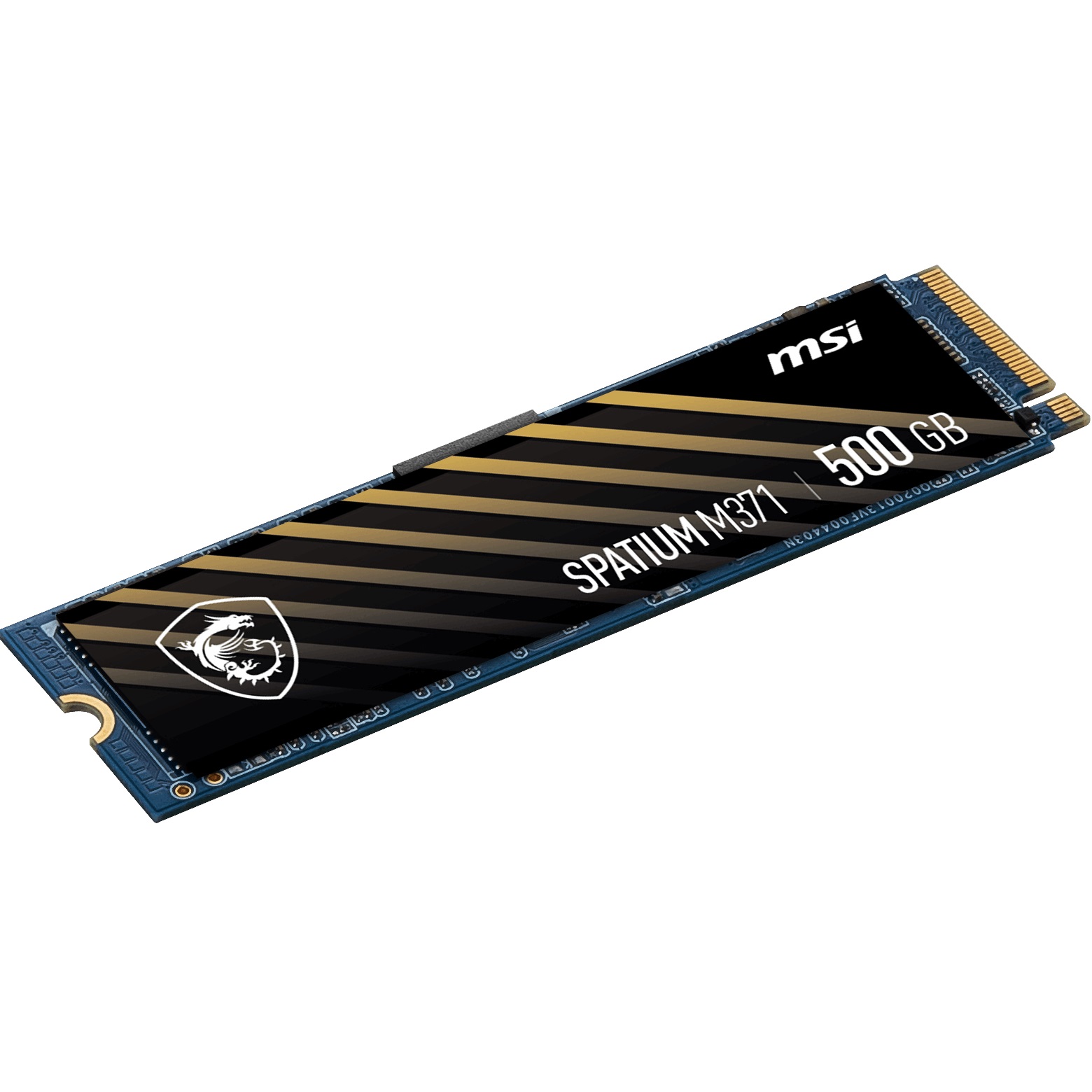 MSI 500GB SPATIUM M371 PCIe 4.0 NVMe M.2 500GB M2 SSD 2200-1150/s