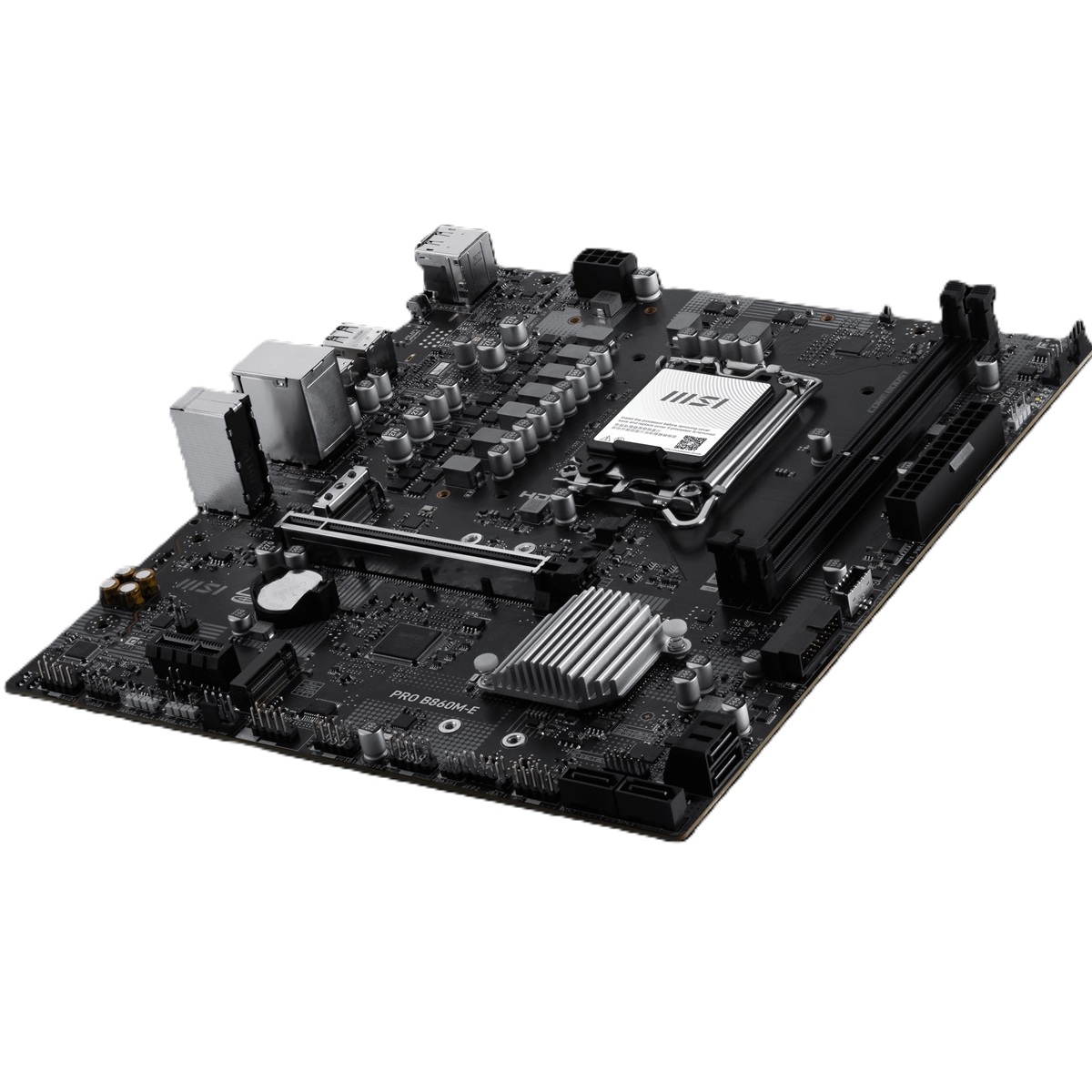 MSI PRO B860M-E 1851P DDR5 6400(OC) HDMI DP M.2 5GLan mATX